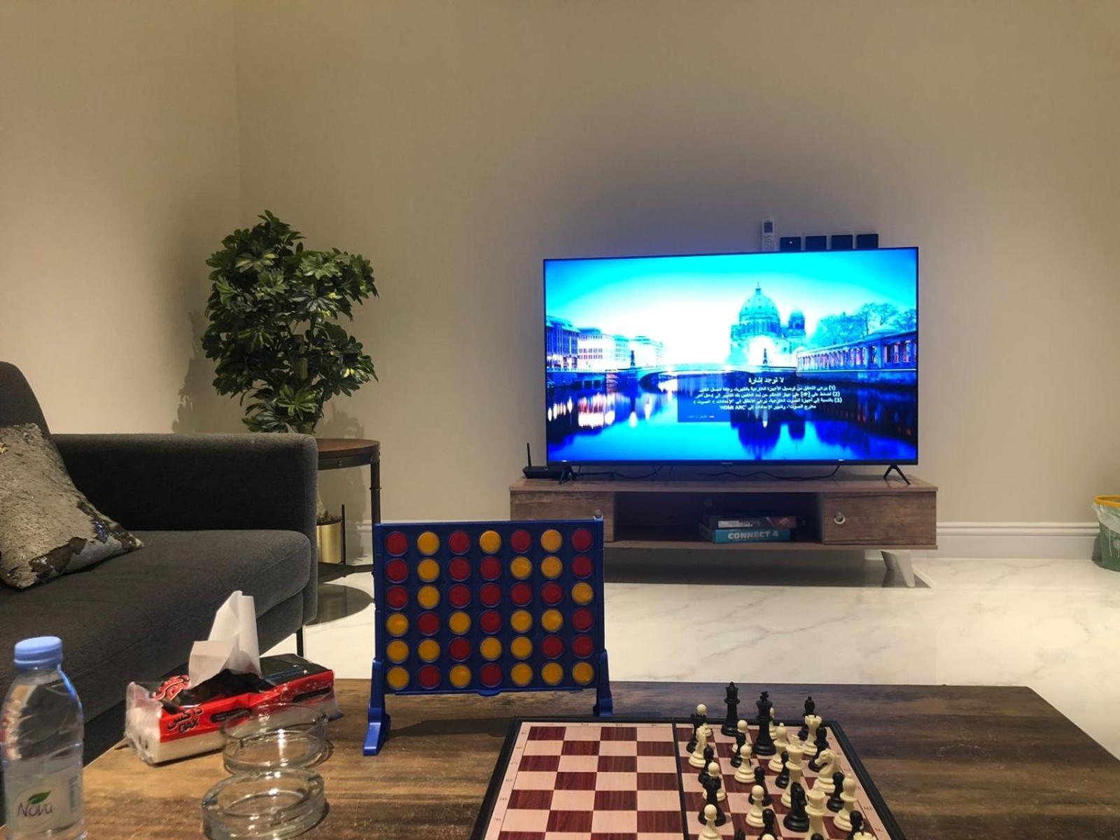 Apartment فاخرة غرفة وصالة بالعارض دخول ذاتي ٤ *