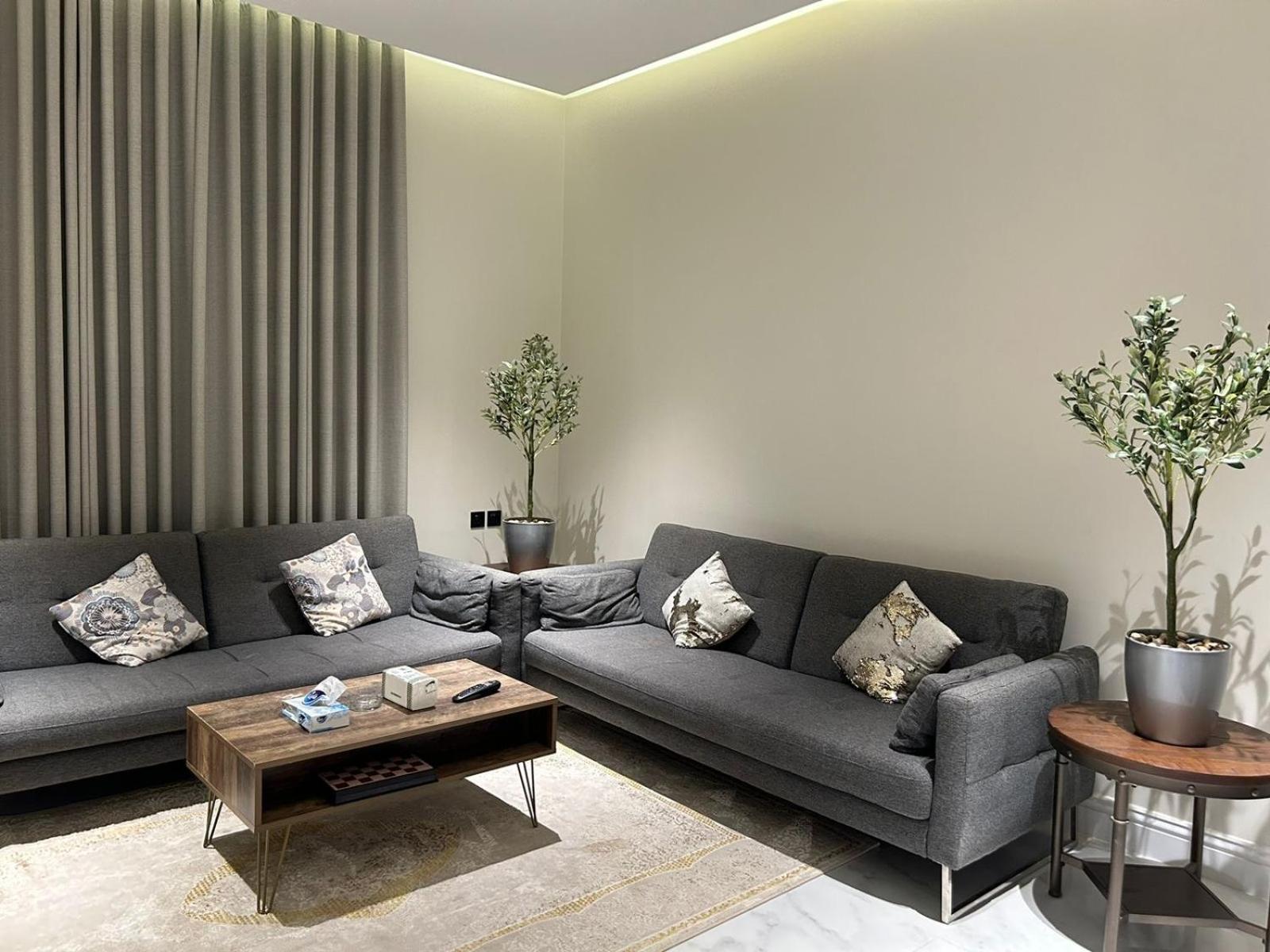 فاخرة غرفة وصالة بالعارض دخول ذاتي ٤ Apartment Riyadh